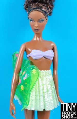 12" Fashion Doll Hula Fun Swim Set