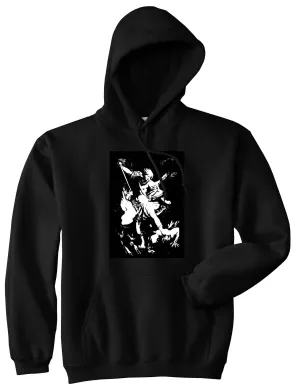 Angel Of Death Ancient Goth Myth Pullover Hoodie