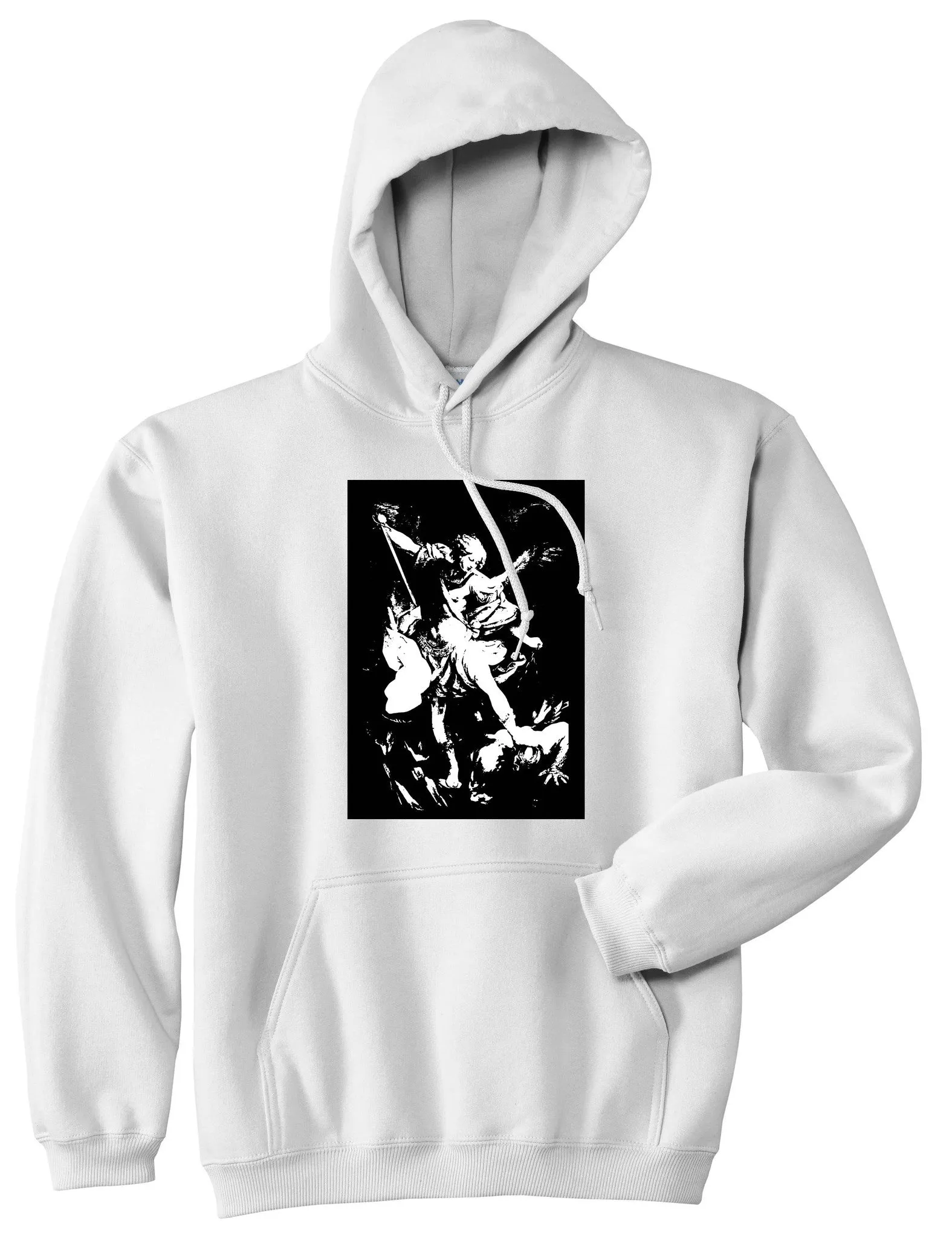 Angel Of Death Ancient Goth Myth Pullover Hoodie