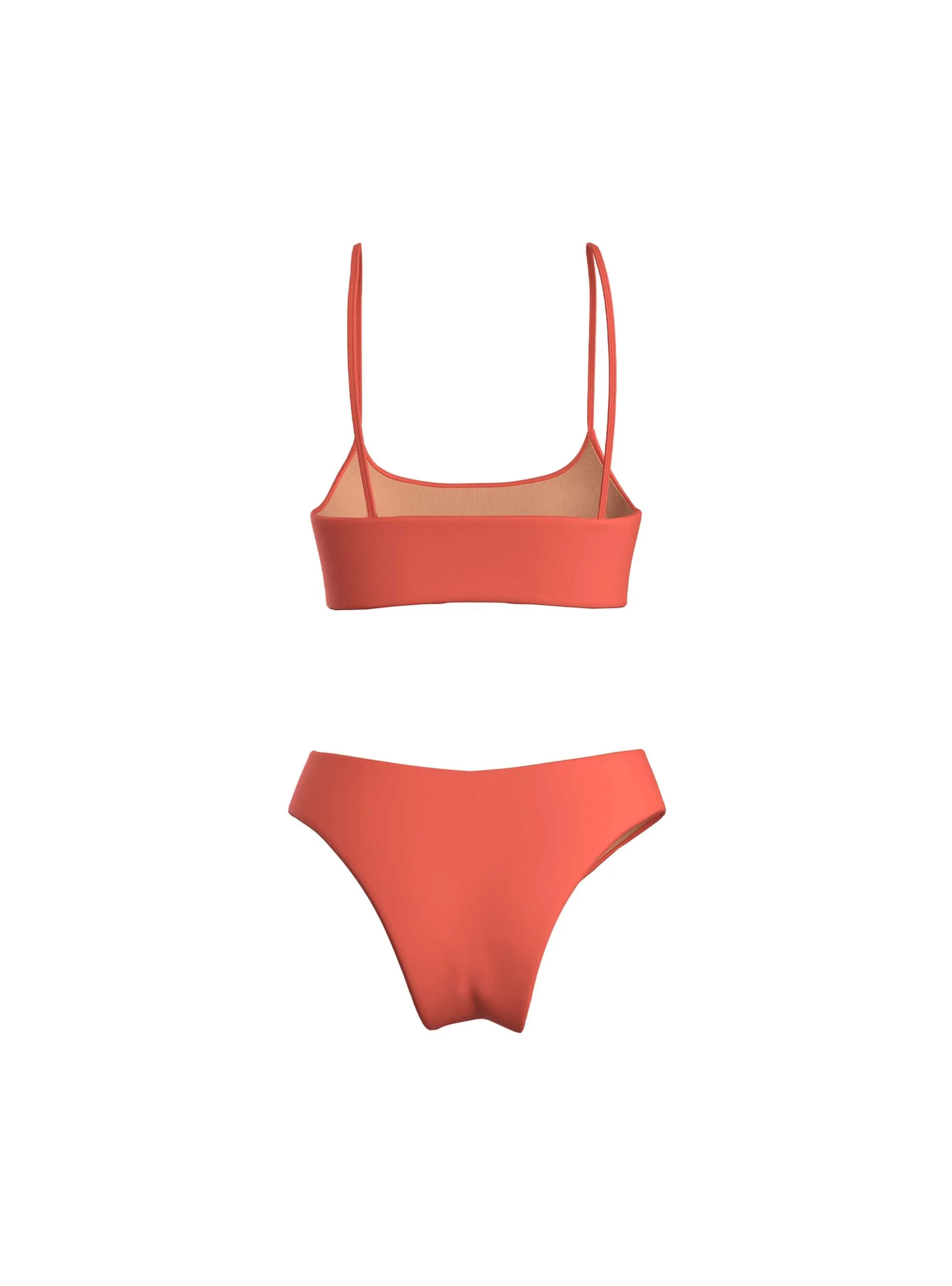 BIKINI WITH THIN STRAPS MEDIUM BRIEFS