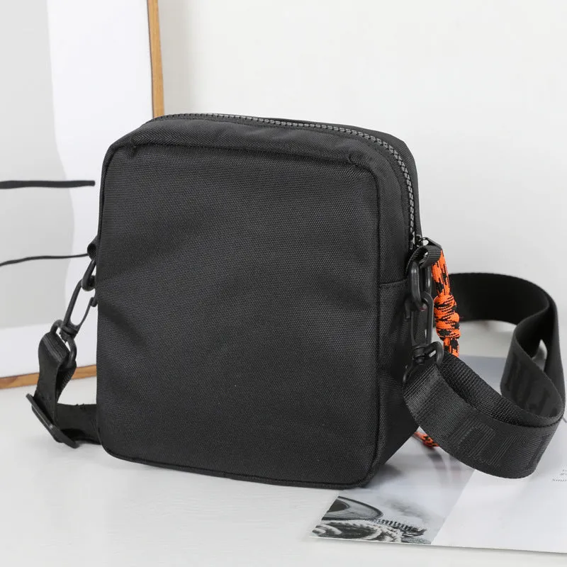 deanwangkt Wolf Hunting New Mobile Phone Bag Men's Summer Mini Fashion Messenger Bag Men's Shoulder Bag Trendy Cross-Border Simple Bag Trendy