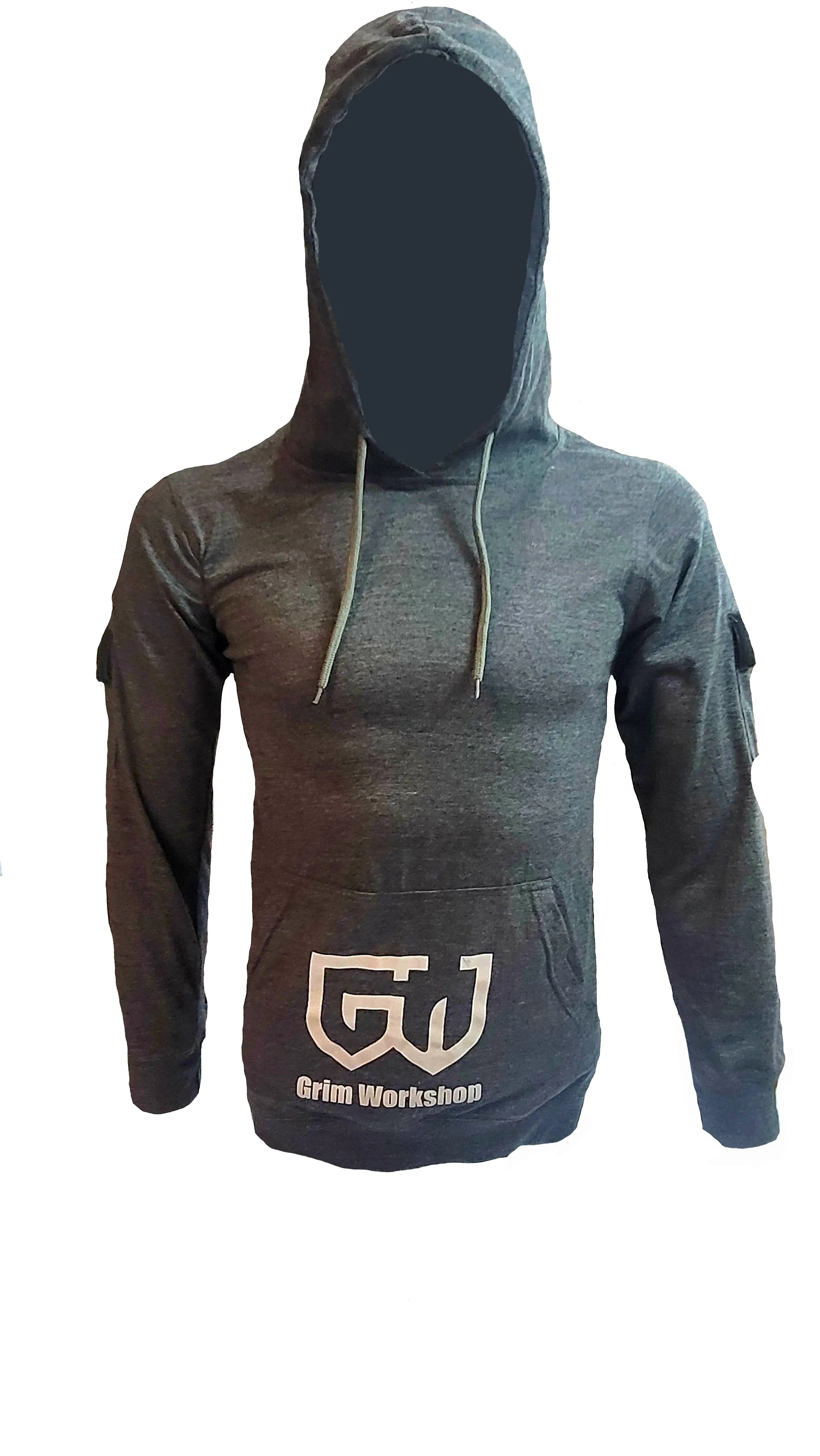 Grim Lightweight Tee Shirt EDC Hoodies with Secret Pockets