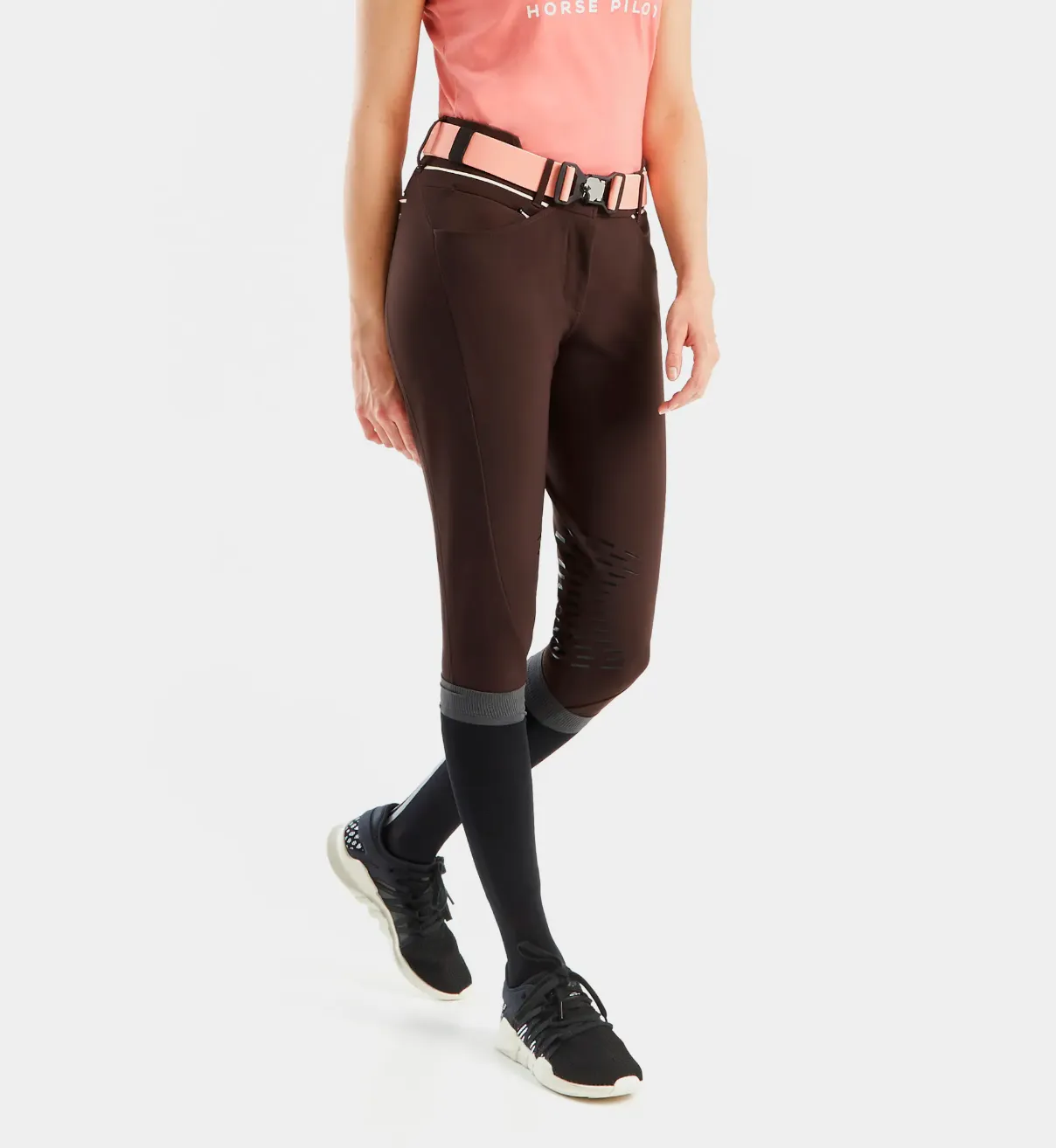 HORSE PILOT LADIES GRIP X DESIGN BREECHES