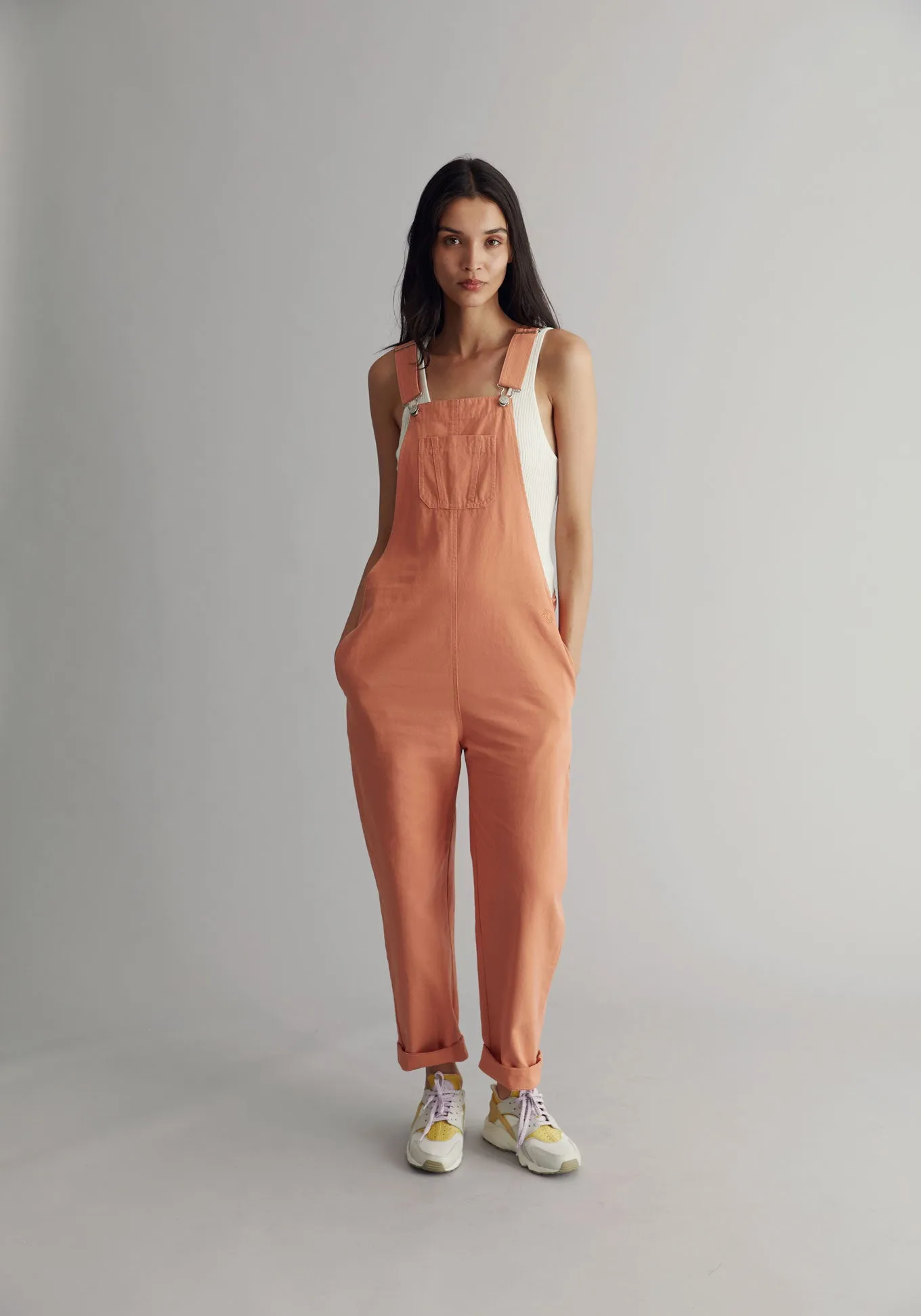 JOY Organic Cotton Dungaree - Orange