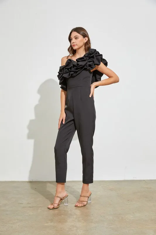 Ruffle Jumpsuit