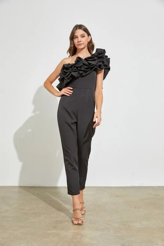 Ruffle Jumpsuit