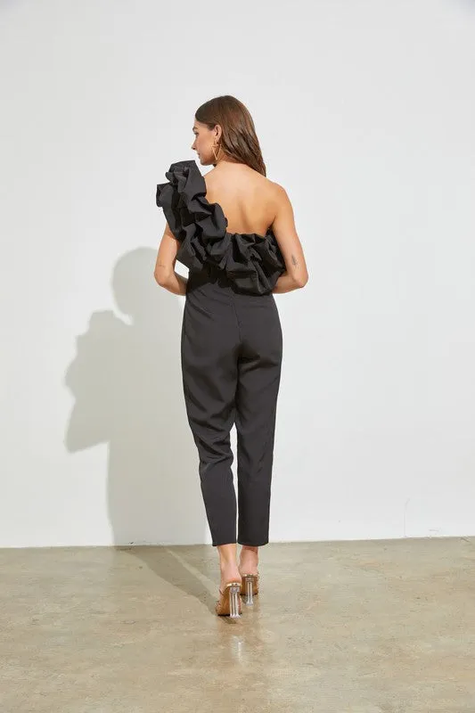 Ruffle Jumpsuit