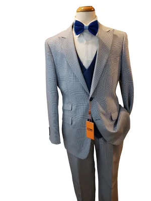 Steven Land Glen Plaid Suit