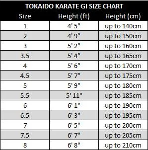 TOKAIDO KARATE KUMITE MASTER ATHLETIC KARATE GI - WKF APPROVED